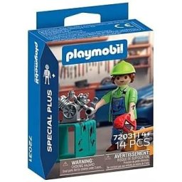 Playmobil Special Plus PM72031 - Mecanic, cu accesorii (#72031)