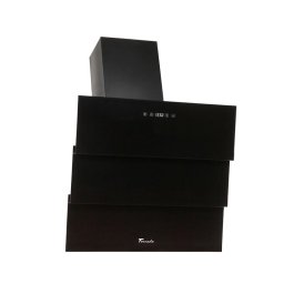 Hota Hota Decorativa, 60 cm, 1200 m³/h, 4 Trepte, Filtru Aluminiu 5 Straturi, Iluminare LED, 67 dB, Negru