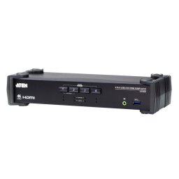 Switch ATEN 4-Port USB 3.0 4K HDMI KVMP™ Switch with Audio Mixer Mode