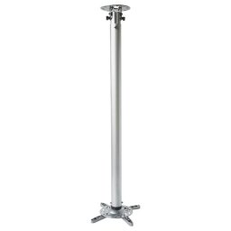 Arm for projector 110-190cm ceiling, 15kg, silver