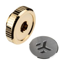 EK Quantum Torque Plug G1/4 inch with EKWB Logo Auriu