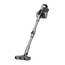 Aspirator vertical 0.6l autonomie max 80 min iluminare LED Argintiu/Negru