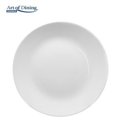 Vesela pentru masa si tacamuri SET 6 FARF DESERT OPAL ALB 19 CM, AIDA