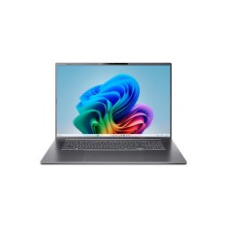 Notebook Aspire 18 AI A18-I71M-750F, Intel Core Ultra 7 355, 18 inch, RAM 16GB, SSD 512GB, Intel Graphics, Windows 11, Steel Gray