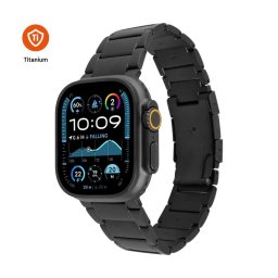FIXED Titan curea de ceas Apple Watch 44/45/46/49mm negru