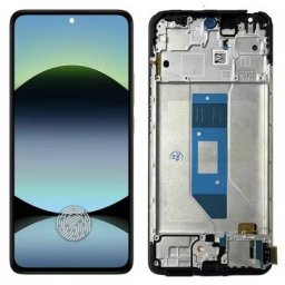 Display cu touchscreen si rama Xiaomi Redmi Note 14 4G Negru INCELL