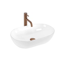REA-U4331 - Lavoar de blat AMELIA 32,5x52 cm ceramică/alb lucios