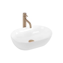 REA-U4330 - Lavoar pentru montaj pe blat AMELIA 31x45 cm, ceramică, alb lucios
