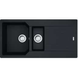 114.0687.305 Chiuveta bucatarie Franke Urban UBG 651-100, 1000x500mm, fragranite Matte Black