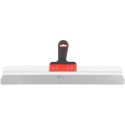 Spatula de glet Strend Pro Premium din inox 600 mm, margini rotunjite