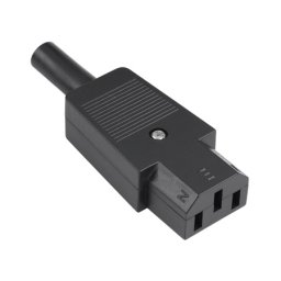 Mufa PC mama pe fir pentru alimentare calculator, conector IEC C13