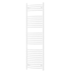 Radiator baie Leziter cu uscator prosoape curbat, alb, 1600x500 mm, 600 W