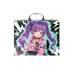 Set de desen manga deluxe cu 50 accesorii in cutie tip valiza