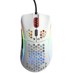 Mouse Model D- Gaming-Maus Alb glossy