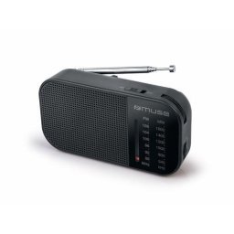 Muse M-025 R radio Portable Analog Black