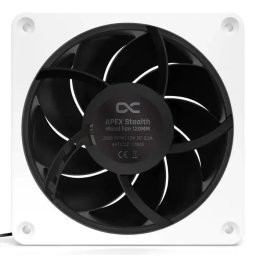 Stealth Metal Power Ventilator 120 mm, 3.000 RPM - alb