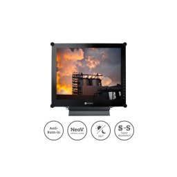 Monitor LED AG SX-15G 15" 4:3 CCTV Negru