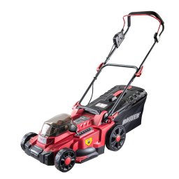 Masina tuns iarba brushless RDP-BCLM20, 37cm, 35L, 300m2 Solo, Rosu