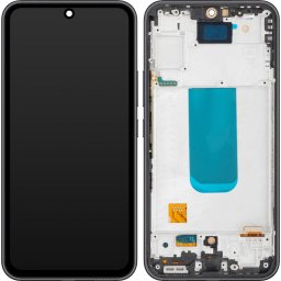 Piese si componente Display cu Touchscreen MP compatibil cu Samsung Galaxy A54 A546, cu Rama, Negru (Graphite)