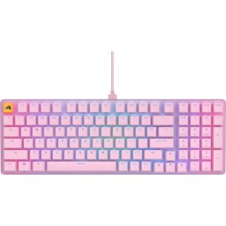 Tastatura Mecanica GMMK 2 Full Size 96% RGB USB-C Fox Linear Switch Layout US Roz