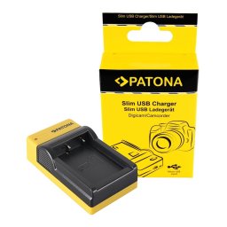 Patona Slim micro-USB incarcator pentru Fujifilm Fuji NP-W126 FinePix HS30 EXR HS30EXR HS-30EXR HS33