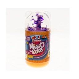 Masă plastică Misiolina 2x50g 2 forme portocaliu galben