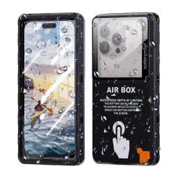 Husa Husa pentru telefon universal (grosime max. 15mm) - ShellBox AirBox Waterproof IP68 Case (max. 6.9 inch) - Black