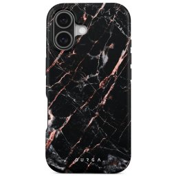 Husa Burga Husa Dual Layer Magsafe Rose Gold Marble iPhone 17