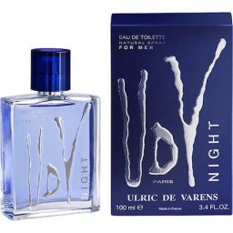 Apă de toaletă bărbătesc ULRIC DE VARENS BLACK, 60 ml – aromă proaspătă de zi cu zi, 60 ml