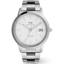 Ceas Iconic Automatic 40 Link S White DW00100754