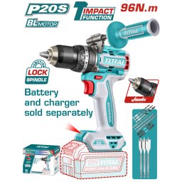 TOTAL - MASINA DE GAURIT CU IMPACT - 20V - 96N.m (NU INCLUDE ACUMULATOR)