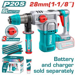 TOTAL - CIOCAN ROTOPERCUTOR - 4.5J - LI-ION - 20V (NU INCLUDE ACUMULATOR)