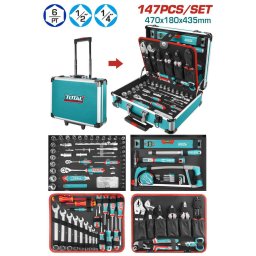 TOTAL - SET SCULE 147 PIESE – PROFESIONAL