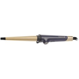 Ondulator Ondulator de par Remington Luxe CI5805, 13-25 mm, Temperatura maxima 200 grade, Invelis ceramic, Auriu/Albastru inchis