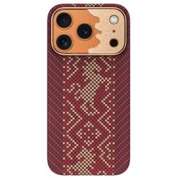 Husa Benks Husa Armor Air Knight Kevlar Magsafe iPhone 17 Pro Max Rosu