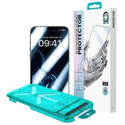 Folie de sticlă premium Benks Glass Warrior HD, cu aplicator inclus, pentru Apple iPhone 17 / iPhone 16 Pro - negru