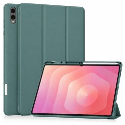 Husa pentru Samsung Galaxy Tab S11 Ultra / Tab S12 Ultra - Techsuit Flex Trifold - Green