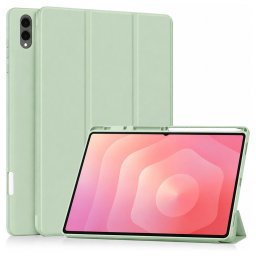 Husa pentru Samsung Galaxy Tab S11 Ultra / Tab S12 Ultra - Techsuit Flex Trifold - Matcha Green
