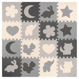 COVORAS EDUCATIV PUZZLE 150X150CM CU RAMA REBEL
