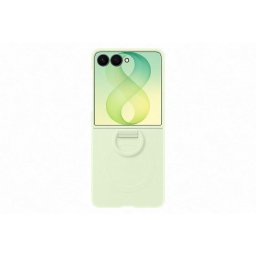 Husa Silicone Magnetic Cover with Ring do Galaxy Z Flip 8 mint