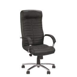 Scaun managerial cu roti piele eco negru Arion Scaun managerial piele ECO Arion negru