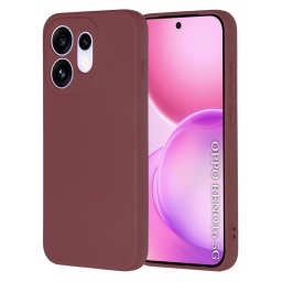 Husa Husa pentru Oppo Reno16 - Techsuit SoftFlex - Plum Red