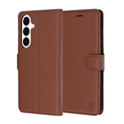 Husa Husa pentru Samsung Galaxy S26 FE / S25 FE - Techsuit Leather Folio - Brown