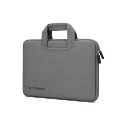 Laptop Bag with Retractable Neoprene Handle - Gray