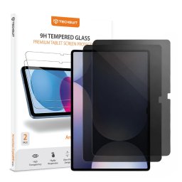 Folie pentru Samsung Galaxy Tab S9 Plus / S9 FE Plus / S10 Plus (set 2) - Techsuit ArmorGlass CrystalHD - Privacy