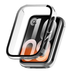 Husa pentru Xiaomi Smart Band 10 Pro + Folie - Techsuit Defense360 Pro - Clear