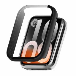 Husa pentru Xiaomi Smart Band 10 Pro + Folie - Techsuit Defense360 Pro - Matte Black