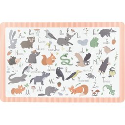 Napron 43.5x28.5 cm Roz