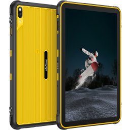 Tableta Ulefone RugKing Pad 2 Pro, 4G, Dual SIM + eSIM, WiFi, 10.1 90Hz, Octa-Core T7250, 8GB RAM, 128GB, Camera 48MP + 8MP, GPS, NFC, Android 16, Yellow