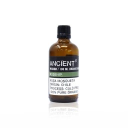 Ulei de baza organic 100% natural Ancient Wisdom, Macese (Rosehip), 100ml